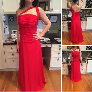Beautiful  floor length red dress, NWT